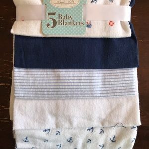 NWT baby receiving blankets